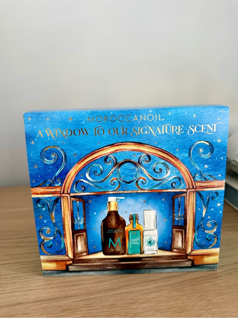 Moroccanoil Set: Body Lotion, Treatment Oil & Hair & Body Mist